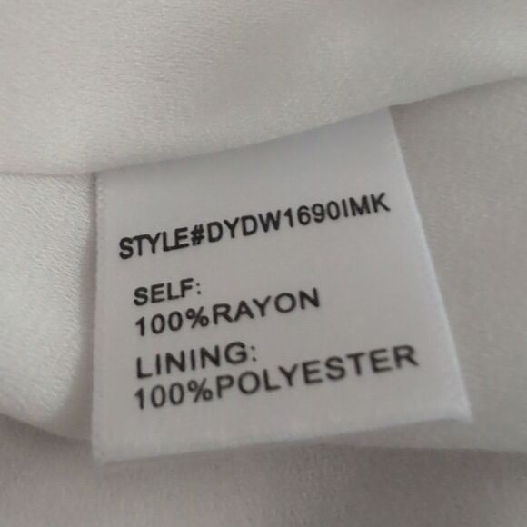 Altar'd State White Ruffle Flowy Summer Dress Size XS - Picture 6 of 7